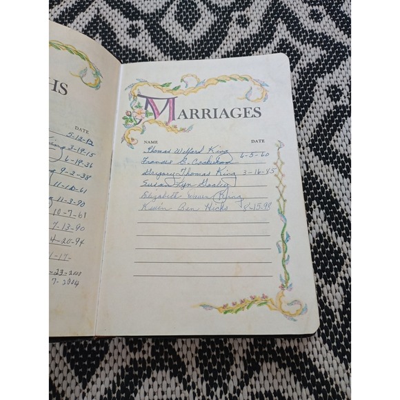 ✝️ KJV Holy Bible GIANT PRINT Edition Black Leatherette 1990 Nelson Regency 883 - Picture 9 of 16